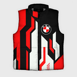 Мужской жилет БМВ Логотип BMW, цвет: 3D-светло-серый