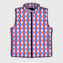 Мужской жилет Спирали ДНК, цвет: 3D-светло-серый