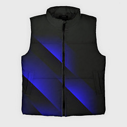 Мужской жилет Blue Fade 3D Синий градиент