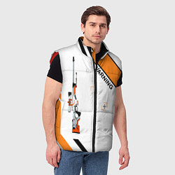Мужской жилет AWP Азимов Azimov, цвет: 3D-красный — фото 2
