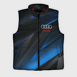 Мужской жилет AUDI NEON STRIPES GEOMETRY LINE, цвет: 3D-красный