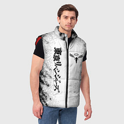 Мужской жилет Токийские мстители Tokyo Revengers logo, цвет: 3D-красный — фото 2