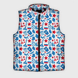 Мужской жилет Русский Символизм, цвет: 3D-черный