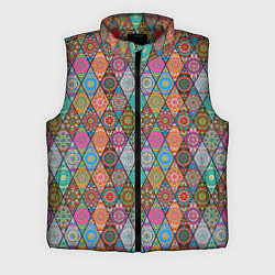 Мужской жилет Мандалы Текстура, цвет: 3D-красный