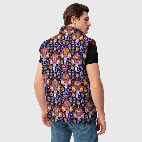 Мужской жилет Слон Ганеша Ganesha / 3D-Красный – фото 4