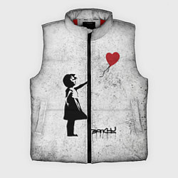 Мужской жилет Бэнкси Всегда есть надежда There is Always Hope Ba, цвет: 3D-красный