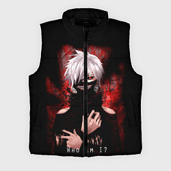 Мужской жилет Tokyo Ghoul Токийский Гуль Who am I, цвет: 3D-черный