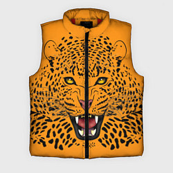 Мужской жилет Leopard Леопард, цвет: 3D-красный