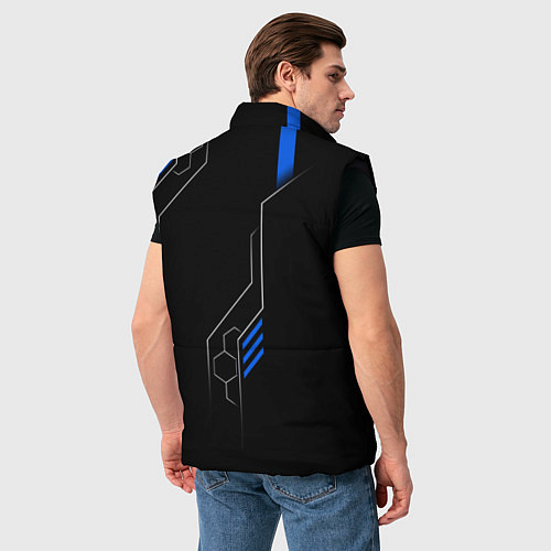 Мужской жилет CHANGAN -ЧАНГАН ТЕХНОЛОГИИ / 3D-Черный – фото 4