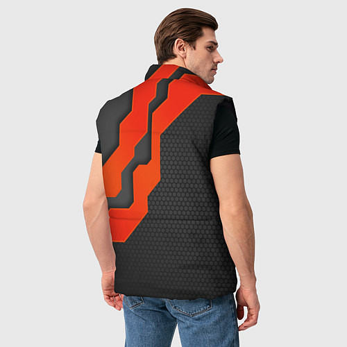 Мужской жилет YAMAHA ЯМАХА - БРОНЯ / 3D-Черный – фото 4