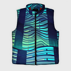 Мужской жилет Abstraction Архитектура, цвет: 3D-красный