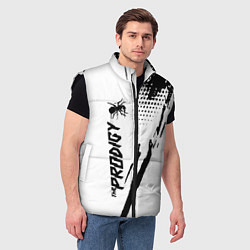 Мужской жилет The prodigy - логотип, цвет: 3D-черный — фото 2