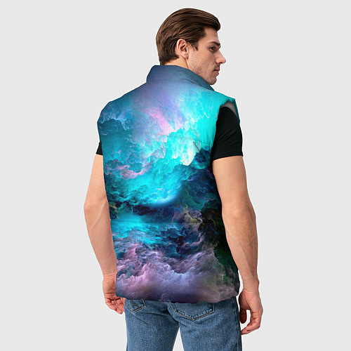 Мужской жилет МОРСКОЙ ШТОРМ / 3D-Светло-серый – фото 4