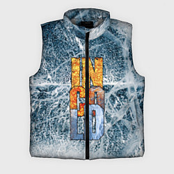 Мужской жилет IN COLD logo with ice, цвет: 3D-светло-серый