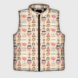 Мужской жилет День жениха и невесты, цвет: 3D-черный