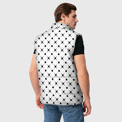 Мужской жилет Сперматозоиды яйцеклетки / 3D-Черный – фото 4