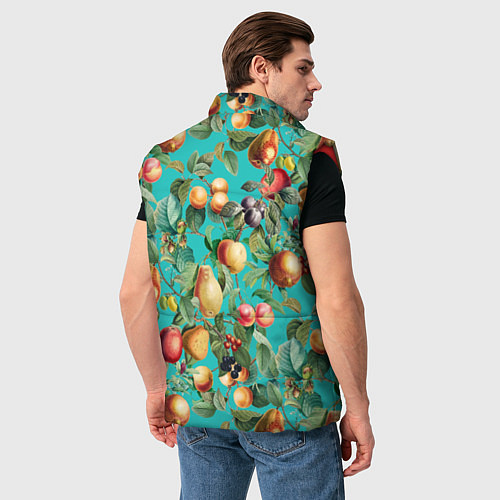 Мужской жилет Ассорти Фруктов / 3D-Красный – фото 4