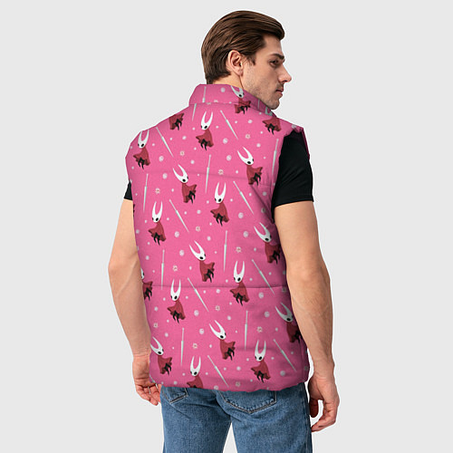 Мужской жилет Хорнет, шёлк, игла Hollow Knight / 3D-Черный – фото 4