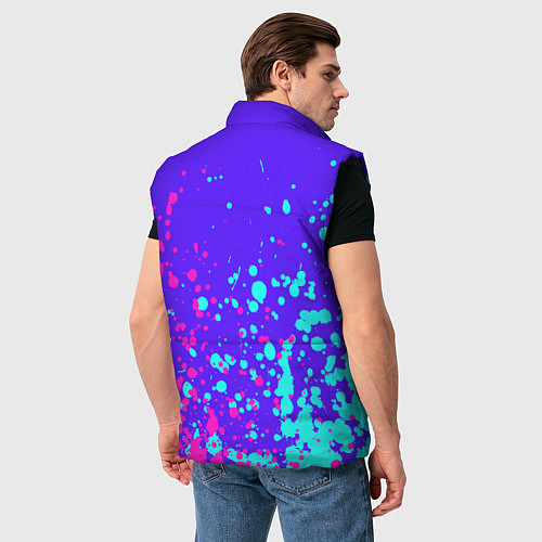 Мужской жилет Zenless Zone Zero арт / 3D-Черный – фото 4