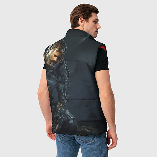 Мужской жилет Джейкоб на коленях Callisto Protocol / 3D-Красный – фото 4