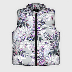 Мужской жилет Цветы Серый Букет