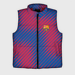 Мужской жилет Fc barcelona барселона fc абстракция, цвет: 3D-красный