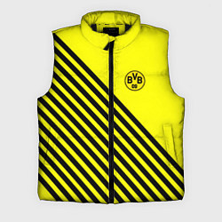 Мужской жилет Borussia черные полосы, цвет: 3D-черный