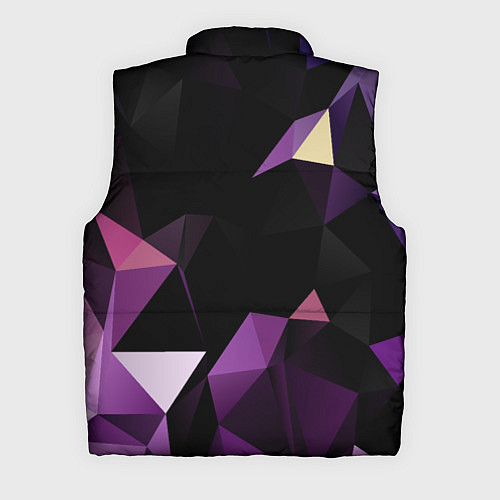 Мужской жилет Полигональная магия / 3D-Светло-серый – фото 2