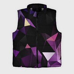 Мужской жилет Полигональная магия, цвет: 3D-светло-серый
