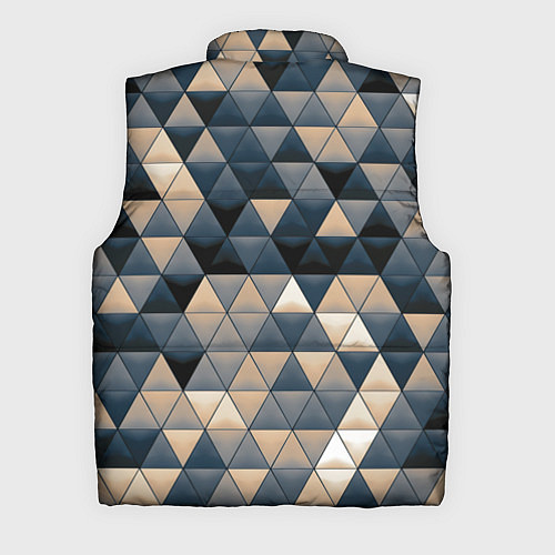 Мужской жилет Кибернетическая стена / 3D-Светло-серый – фото 2
