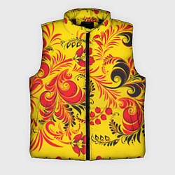 Мужской жилет Хохломская Роспись Цветы