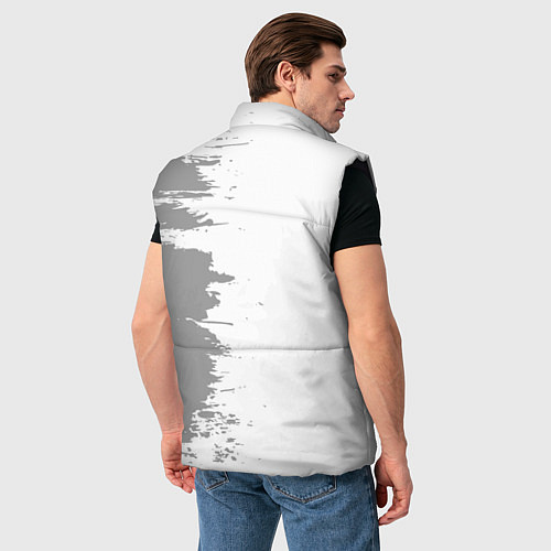 Мужской жилет Ajax Sport на светлом фоне / 3D-Черный – фото 4