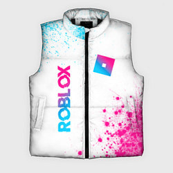Мужской жилет Roblox Neon Gradient FS, цвет: 3D-черный