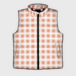 Мужской жилет Light beige plaid fashionable checkered pattern