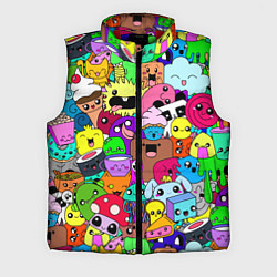Мужской жилет Монстрики Nastiprazdnik, цвет: 3D-красный