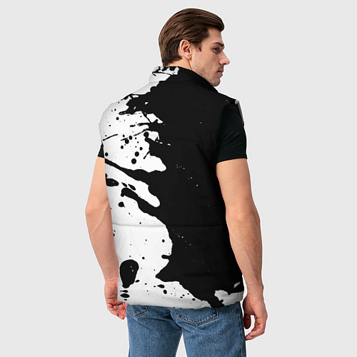 Мужской жилет Психолог из России и Герб РФ / 3D-Черный – фото 4