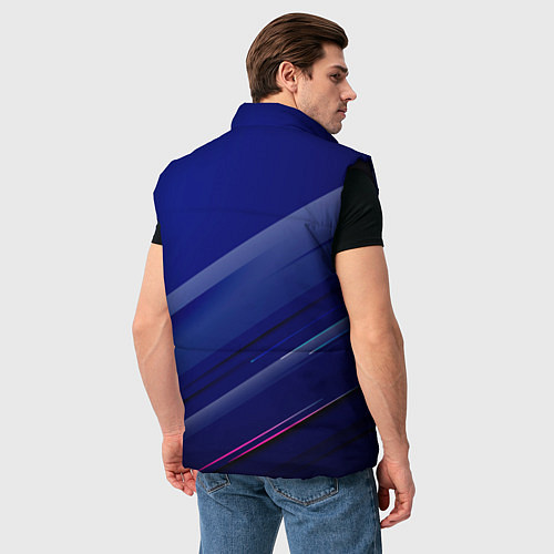 Мужской жилет Bayern munchen Абстракция / 3D-Черный – фото 4