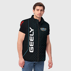 Мужской жилет Geely Абстракция, цвет: 3D-красный — фото 2