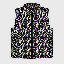 Мужской жилет Любовь буквы паттерн, цвет: 3D-красный