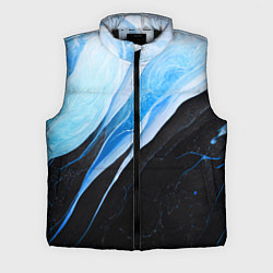 Мужской жилет Тёмно-синий мрамор