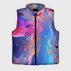 Мужской жилет Splash of colors, цвет: 3D-светло-серый