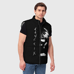 Мужской жилет Tokyo Ghoul Kaneki Ken - anime, цвет: 3D-светло-серый — фото 2