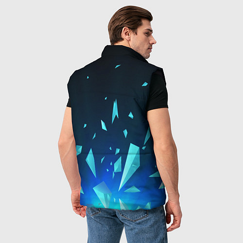 Мужской жилет Counter Strike взрыв частиц / 3D-Черный – фото 4