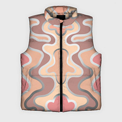 Мужской жилет Цветные полосы графика