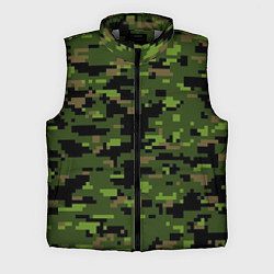 Мужской жилет Камуфляж лесной пиксель