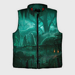 Мужской жилет Причал у болота, цвет: 3D-красный