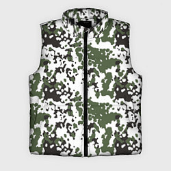 Мужской жилет Камуфляж M-84 Snow, цвет: 3D-черный