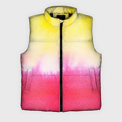 Мужской жилет Солнечная акварель