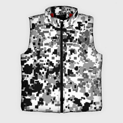 Мужской жилет Городской пиксель камуфляж, цвет: 3D-красный