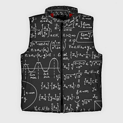 Мужской жилет Геометрические формулы, цвет: 3D-красный